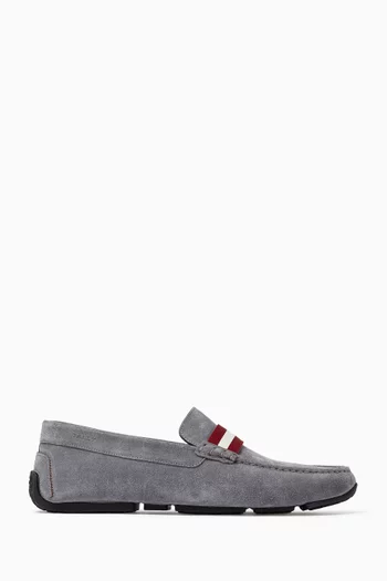 Perthy Pilot Driver Shoes in Suede