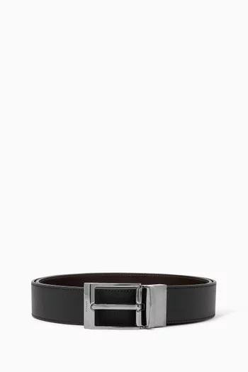 Shiffie Reversible Belt in Leather
