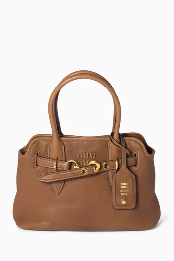 Aventure Top-handle Bag in Nappa Leather