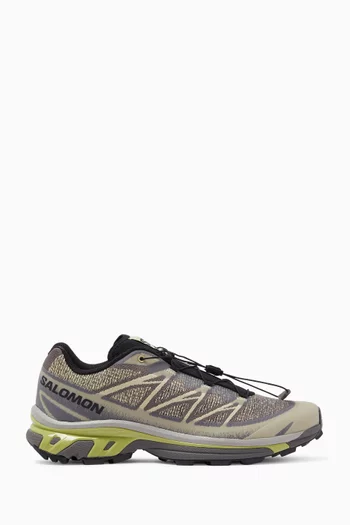 XT-6 Shadow Sneakers in Mesh & Rubber
