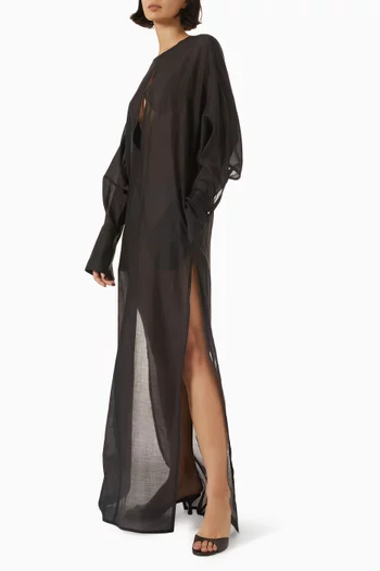Marine Sheer Dress in Voile