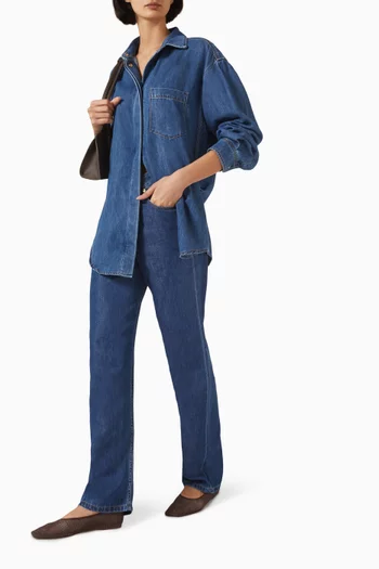 Liz Boyfriend-fit Jeans in Tencel-denim