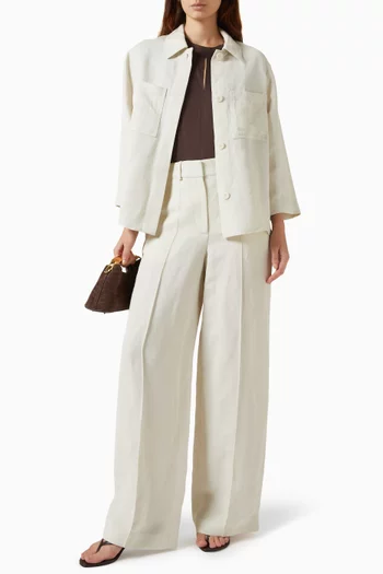 Simi Shirt in Viscose-linen
