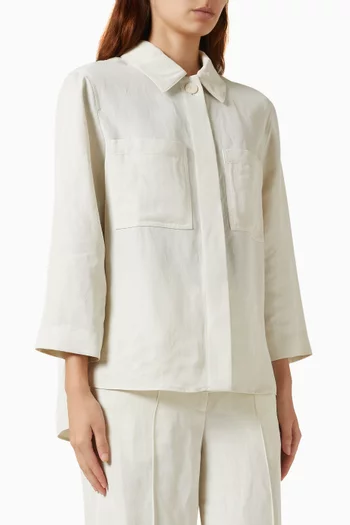 Simi Shirt in Viscose-linen