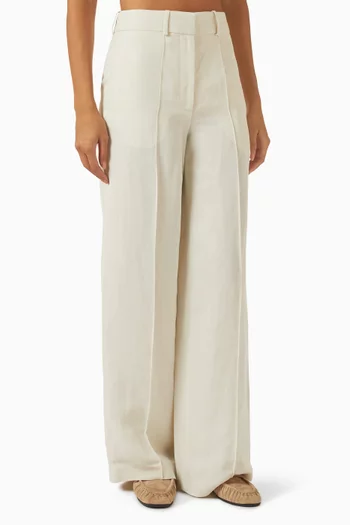 Jnane Pants in Linen-viscose