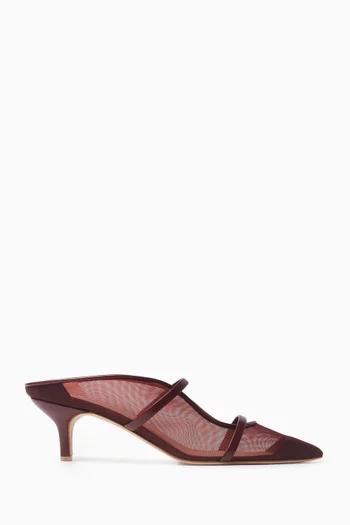 Maureen 45 Mules in Mesh