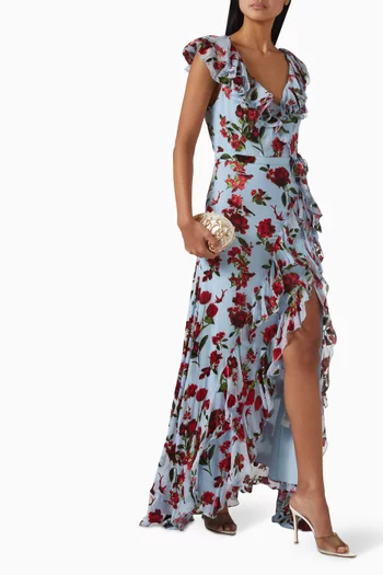 Kristen Dress in Silk-blend