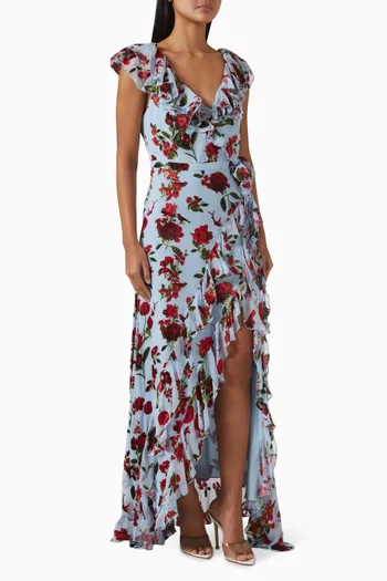 Kristen Dress in Silk-blend
