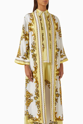 Lyn Printed Robe in Lyocell
