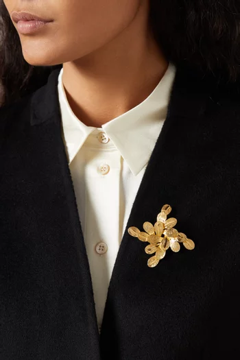 1990s Vintage Abstract Brooch