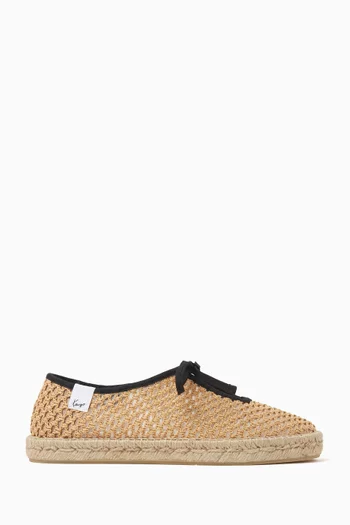 Espadrilles in Raffia