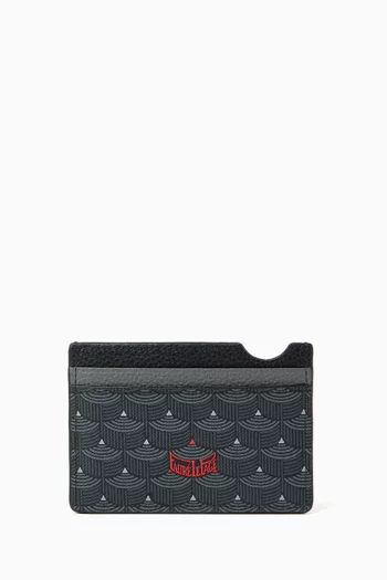 Paris by Night Card Holder in Canvas