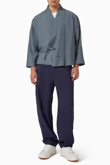 Kimono Jacket in Viscose-wool