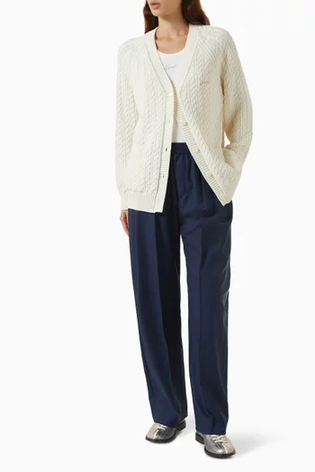 Signature Logo Cardigan