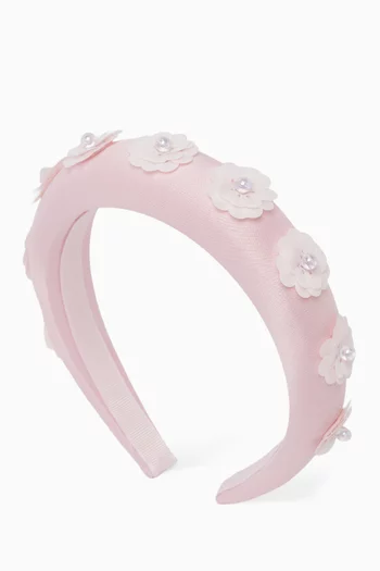 Embellished Flower Headband