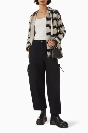 Cargo Pants in Cotton-denim