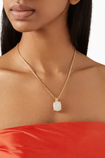 Châtelaine® Diamond Pendant Necklace in 18kt Yellow Gold