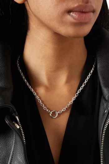 DY Mercer® Petite Chain Necklace in Sterling Silver