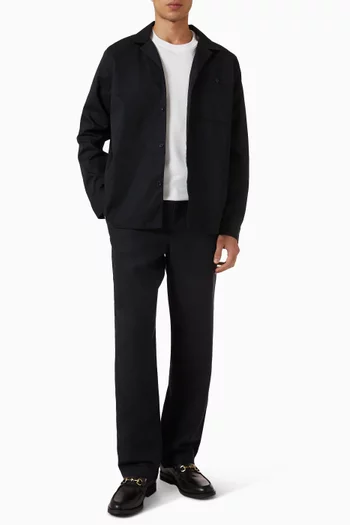 Comfort Suit Pants in Linen-blend