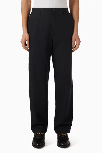 Comfort Suit Pants in Linen-blend