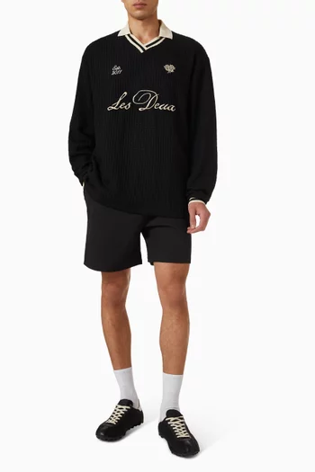 Waffle Long-sleeve Football Jersey