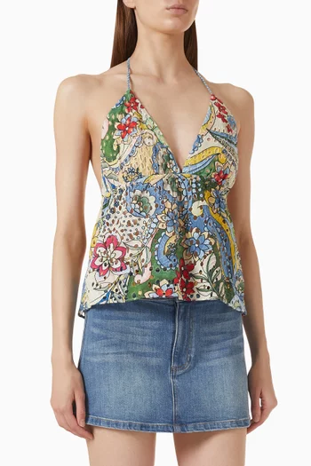 Karolina Halter Top in Cotton