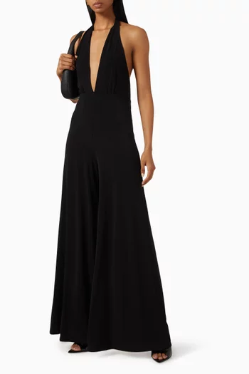 Evelina Halterneck Jumpsuit