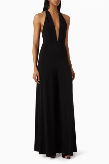 Evelina Halterneck Jumpsuit