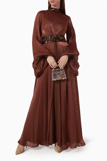 Valentina Beaded Maxi Dress