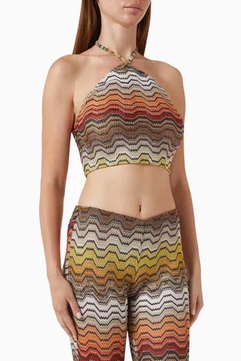 Halterneck Crop Top
