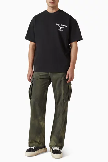 Longhorn T-shirt in Cotton