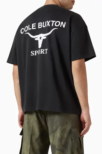 Longhorn T-shirt in Cotton