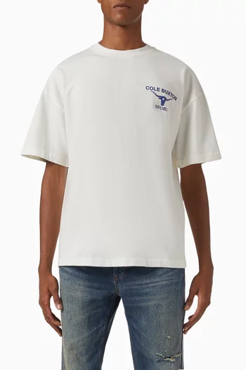 Longhorn T-shirt in Cotton