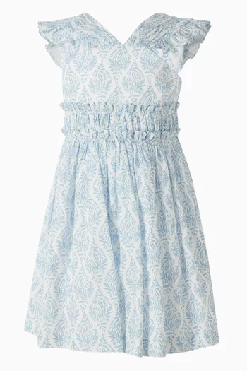 Paola Printed Dress
