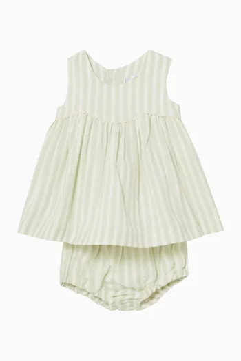 Striped Fabula Dress Set