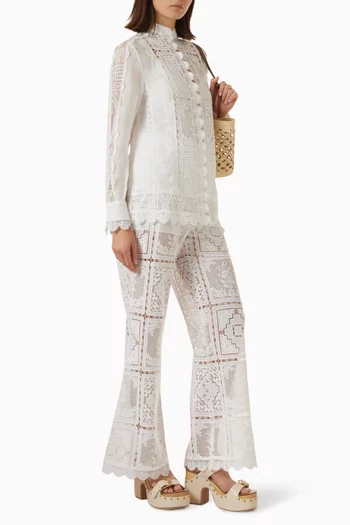 Aster Embroidered Pants