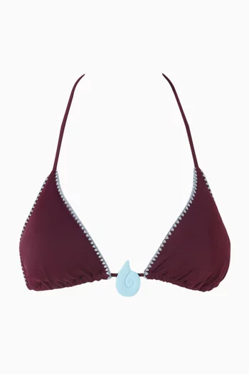 Maia Triangle Bikini Top