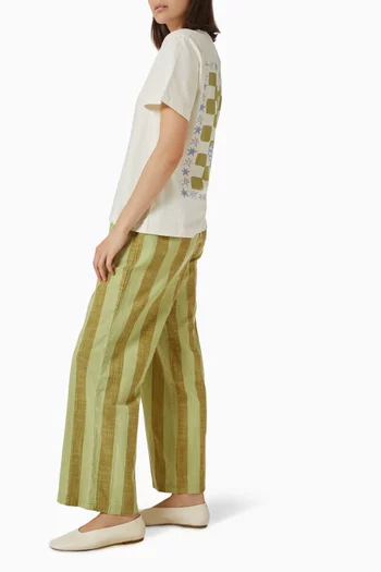 Shell-print T-shirt in Cotton