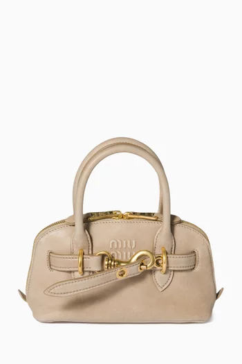 Mini Aventure Top-handle Bag in Nappa Leather