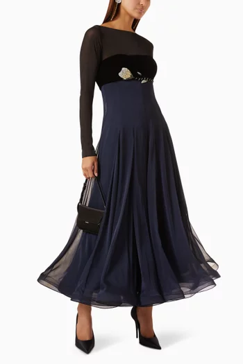 The Fox Long-sleeve Dress