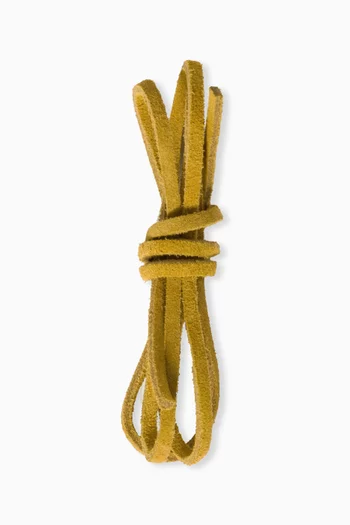 Coloured Laces in Leather