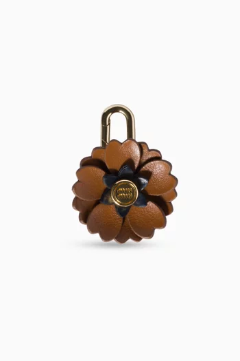 Micro Trick Clip-on Charm in Leather