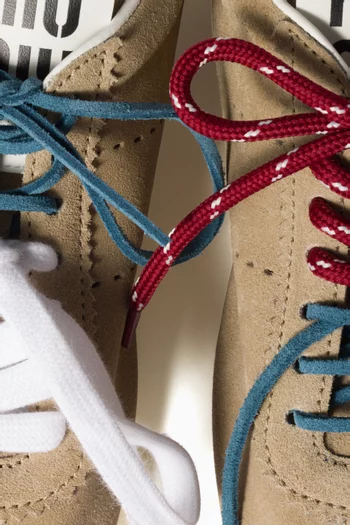 Coloured Laces in Leather