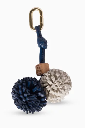 Micro Trick Clip-on Charm in Leather