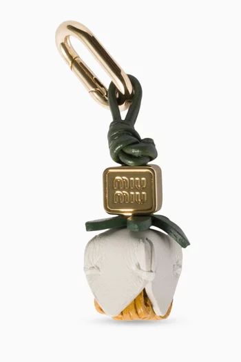 Micro Trick Clip-on Charm in Leather