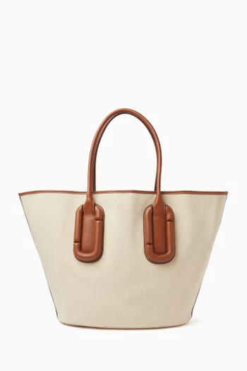 Large Babe Tote Bag in Canvas