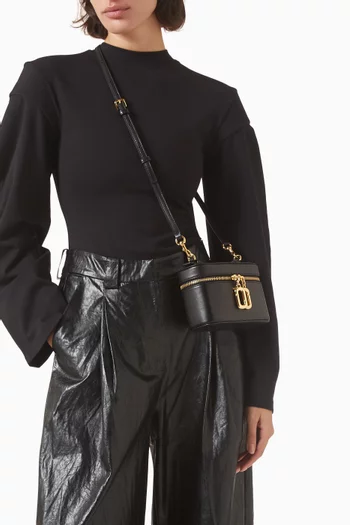 The Scene Vanity Bag in Leather