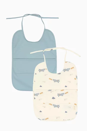 Long Bib 2-Pack