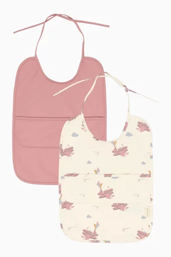 Long Bib 2-Pack