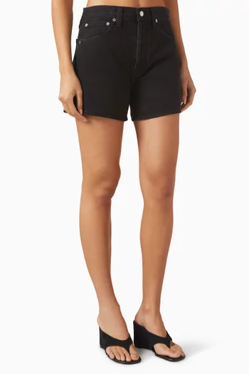 Parker Long Shorts in Denim